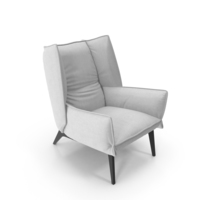 Armchair 4 White PNG & PSD Images