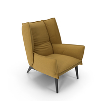 Yellow Armchair PNG & PSD Images