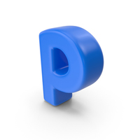 Blue Letter P PNG & PSD Images
