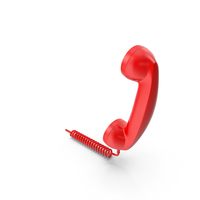 Red Phone Handset PNG & PSD Images