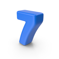 Toon Number 7 PNG & PSD Images