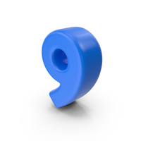 Toon Number 9 PNG & PSD Images