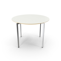 White Trippo Table PNG & PSD Images