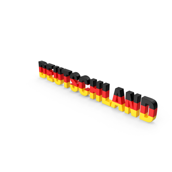 Deutschland Text PNG & PSD Images