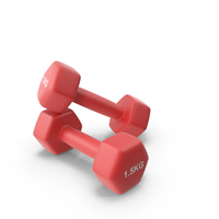 Fitness Dumbbells 1.5kg PNG & PSD Images