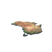 Australia Continent Map PNG & PSD Images