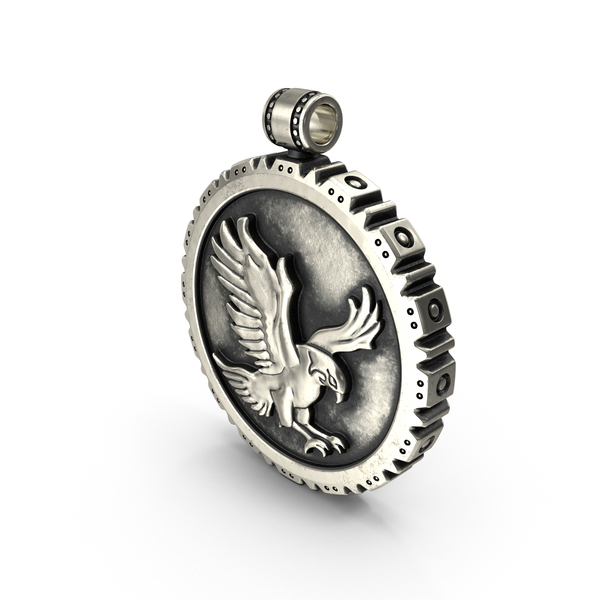 Pendant with Falcon PNG & PSD Images