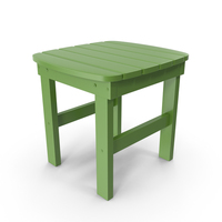 Outdoor Side Table Green PNG & PSD Images