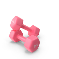 Fitness Dumbbells 2kg PNG & PSD Images