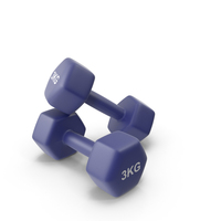 Fitness Dumbbells 3kg PNG & PSD Images
