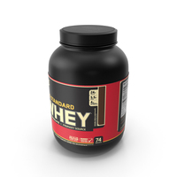 Gold Standard Whey Supplement PNG & PSD Images