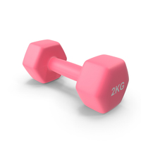 Single Fitness Dumbbells 2kg PNG & PSD Images