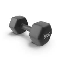 Single Fitness Dumbbells 5kg PNG & PSD Images