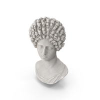 Flavian Woman Bust PNG & PSD Images