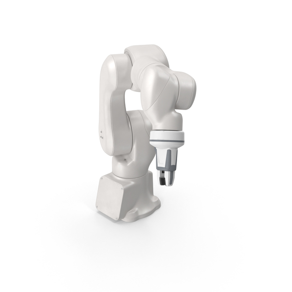 Pharmaceutical Robot With Gripper PNG & PSD Images