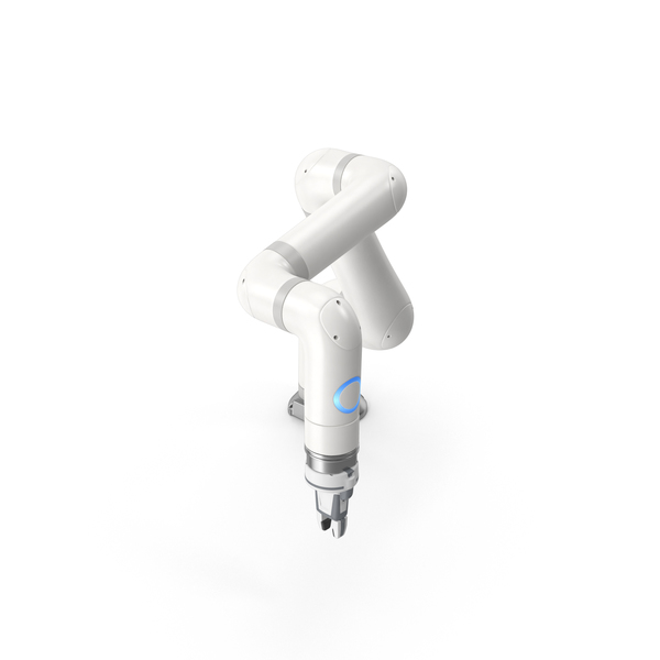 Collaborative Robot With Gripper PNG & PSD Images