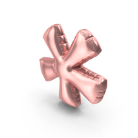 Foil Balloon Asterisk PNG & PSD Images