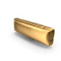 Foil Balloon Dash Gold PNG & PSD Images
