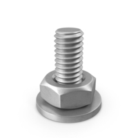 Bolt with Washer and Nut PNG & PSD Images