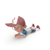 Cartoon Boy Crawling PNG & PSD Images