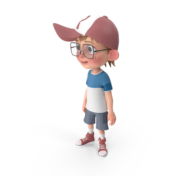 Cartoon Boy Idle PNG & PSD Images