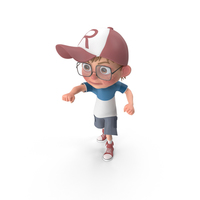 Cartoon Boy Punching PNG & PSD Images