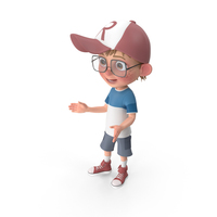 Cartoon Boy Talking PNG & PSD Images