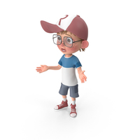 Cartoon Boy Lost PNG & PSD Images