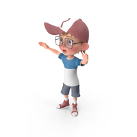 Cartoon Boy Shocked PNG & PSD Images
