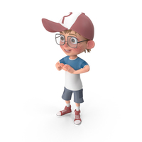 Cartoon Boy Showing Love PNG & PSD Images