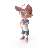 Cartoon Boy Stop PNG & PSD Images