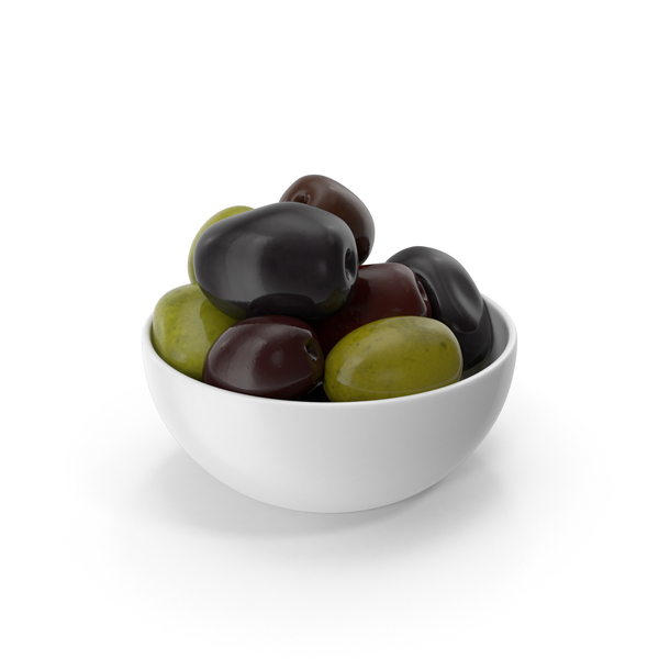 Bowl Of Olives Mixed PNG & PSD Images