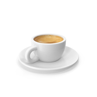 一杯意式浓缩咖啡PNG和PSD图像