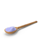 Wooden Spoon With Ice Cream PNG & PSD Images