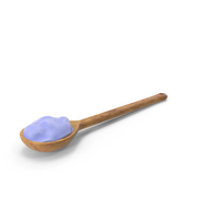 Wooden Spoon With Ice Cream PNG & PSD Images