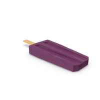 Low Poly Popsicle PNG & PSD Images