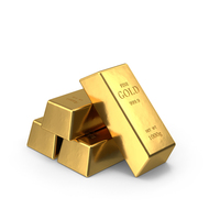 Gold Bars Pile PNG & PSD Images