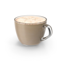 Coffee Cup Small Glass With Milk PNG & PSD Images