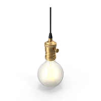 Retro Light Bulb PNG & PSD Images