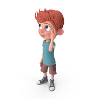Cartoon Boy Charlie Confused PNG & PSD Images