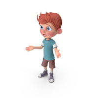 Cartoon Boy Charlie Lost PNG & PSD Images