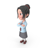 Cartoon Girl Emma PNG & PSD Images