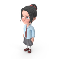 Bored Cartoon Girl Emma PNG & PSD Images