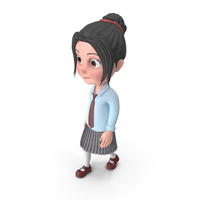 Cartoon Girl Emma Walking PNG & PSD Images