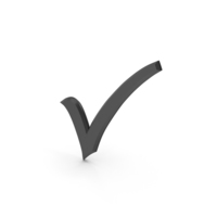 Check Mark Black PNG & PSD Images
