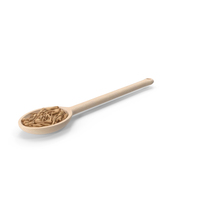 Wooden Spoon of Grains PNG & PSD Images