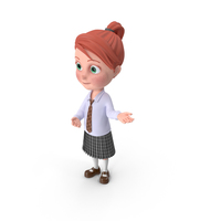 Cartoon Girl Grace Showcase PNG & PSD Images