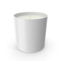 Single Wick Scented Candles  White PNG & PSD Images