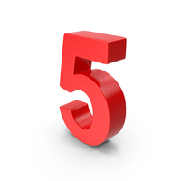 Number 5 PNG & PSD Images