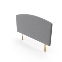 Headboard Grey PNG & PSD Images
